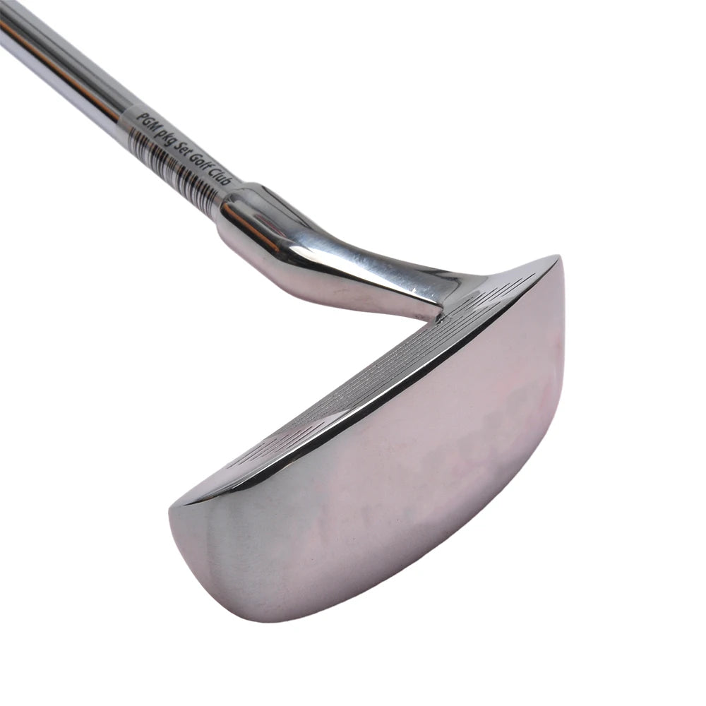 Golf Double-side Club Stainless Steel Head Mallet Rod Grinding Push Rod Chipping Clubs Men Women Golf Putter Sand Wedge