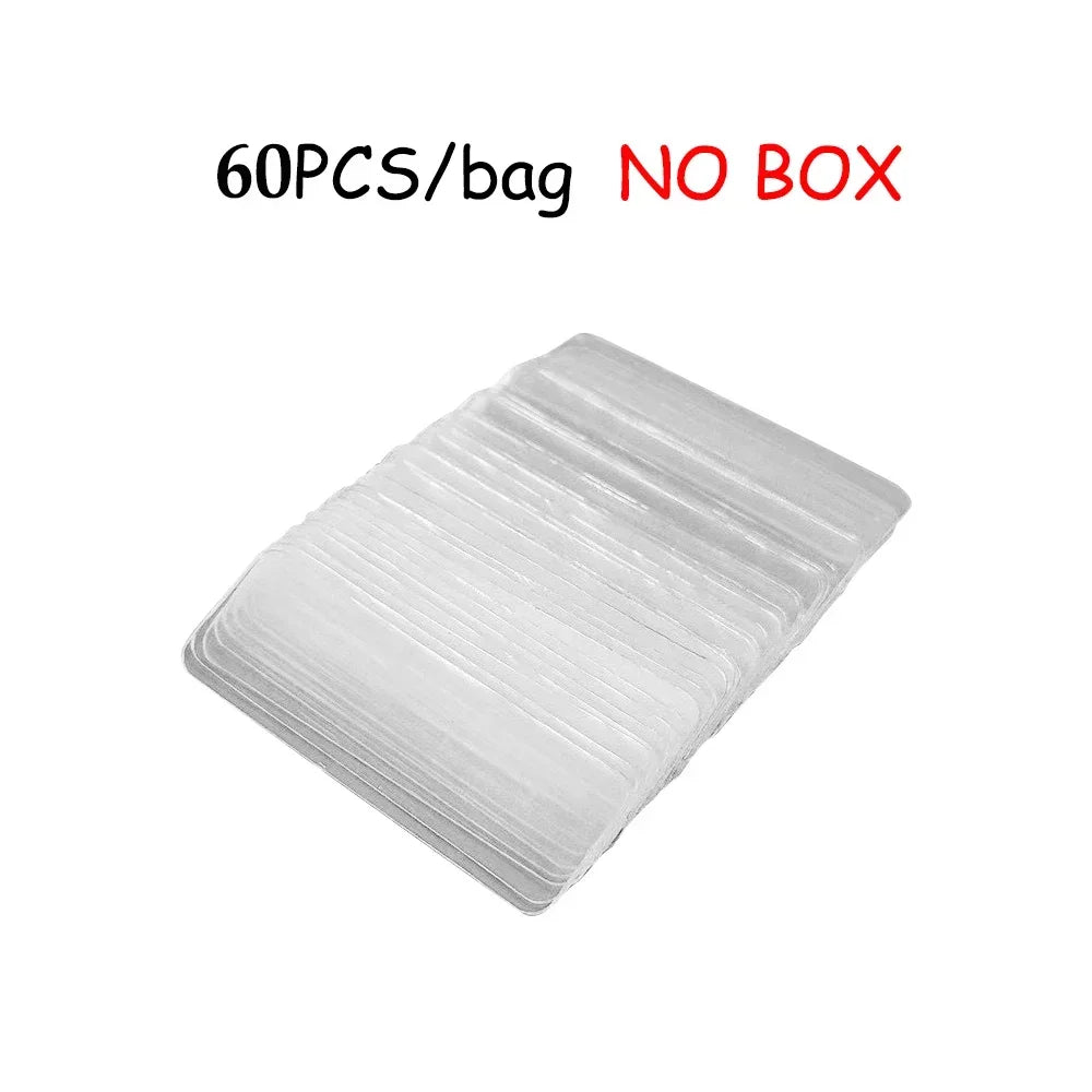 120 PCS Set Can Be Reused Super Strong Double Sided Adhesive Tape Transparent Wall Stickers Water Proof Household Products Adhesives