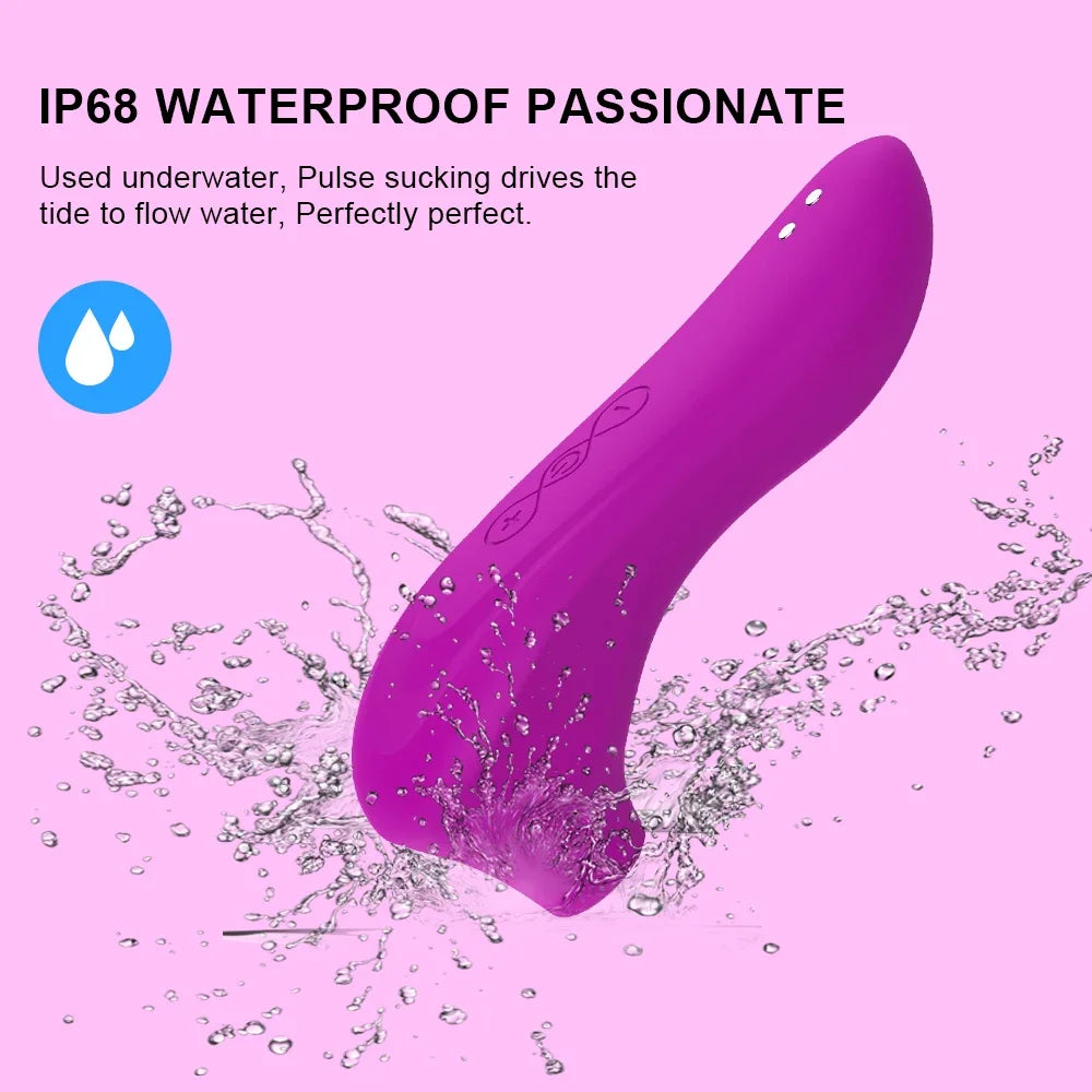 Woman Sex Clitoral Toy Mini G-spot Tongue Licking Sucking Vibrator Clitoris Sucker Pussy Dildo Fidget Toys Sex Toys for Girls 18+