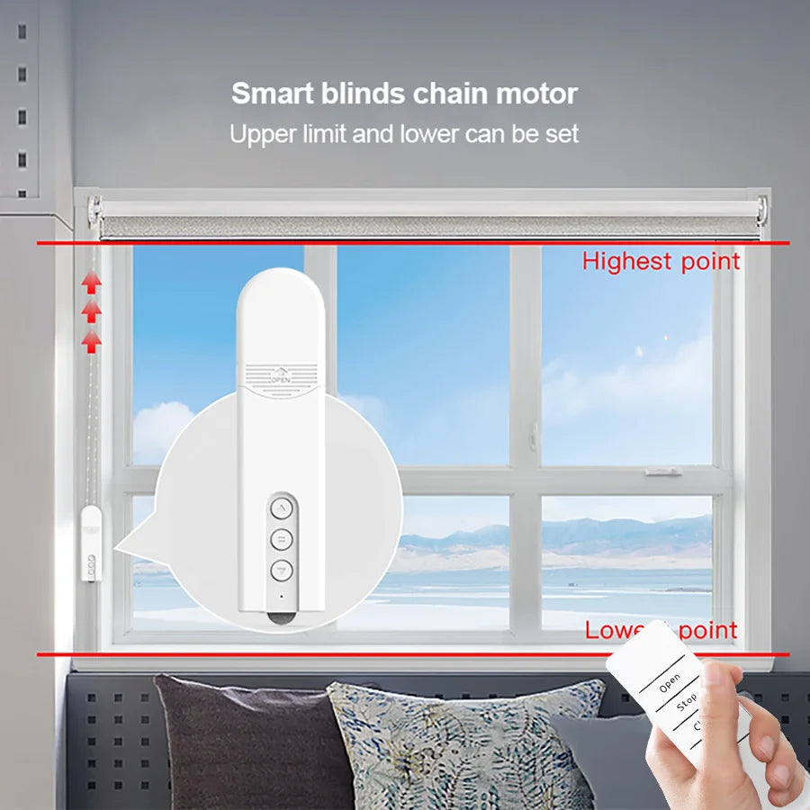 NEW Arrivals Wi-Fi/Zigbee/Bluetooth Smart Robot Curtains Roller Open/Close Pusher Shade Driver ,Solar Panel ,Blinds Motor Power By Battery ,For Alexa Google Home, Easy Install Curtains Drapes Robot Motor.