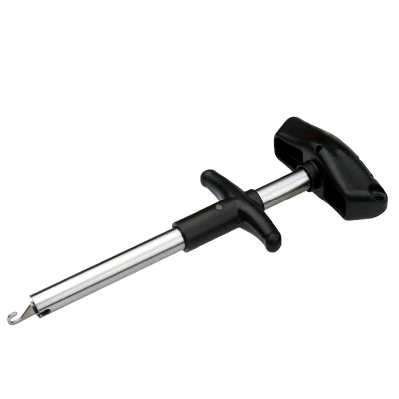Portable Aluminum T-Hook Remover Fish Hook Separator Taker Hook Fishing Tackle Grip Equipment Sea Lakes River Fishing Accessories