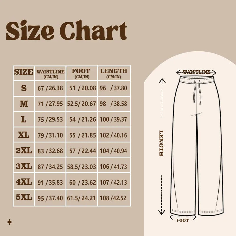 For Curvy Big Men S-5XL Plus Size Fashion Men's Geometric Trousers Baggy Pants Casual Pants Mid Waist Elastic Drawstring Waist Pants Streetwear ports Apparel Clothing Accessories