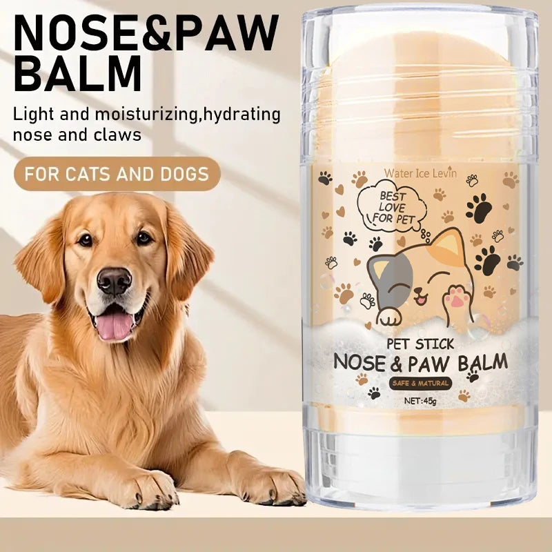 NEW 45g Dog Nose and Paw Balm Dog Paw Cream Cats Dogs Paw Protector Cream Pet Feet Moisturizer Pet Crack Feet Repair Pet Accessories