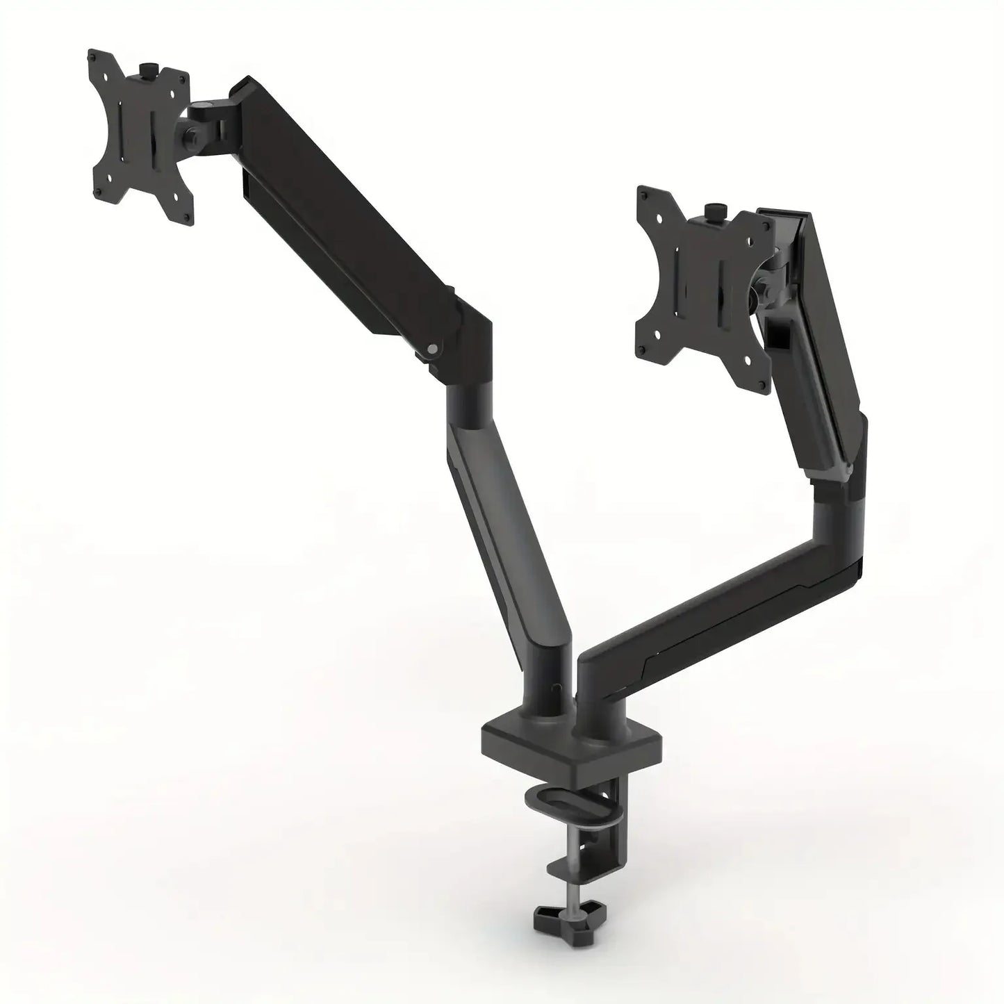 Dual Robotic Arm Monitor Stand Universal Free Hovering Telescopic Arm Base Computer Monitor Support Base Monitor Spring Bracket