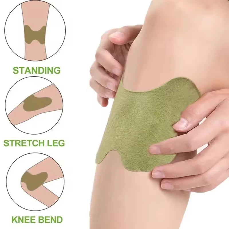100 PCS Natural Herbal Set Neck, Shoulder Back Abdomen and Knee Heating Warm Patches, Heat Patch, Long-Lasting Warm Patch Health Care Accessories