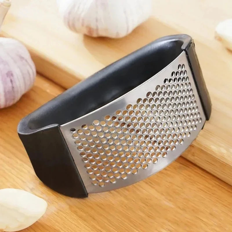 12 PCS Set Stainless Steel Garlic Press Crusher Manual Garlic Mincer Chopping Garlic Tool Fruit Vegetable Tools Kitchen Accessories