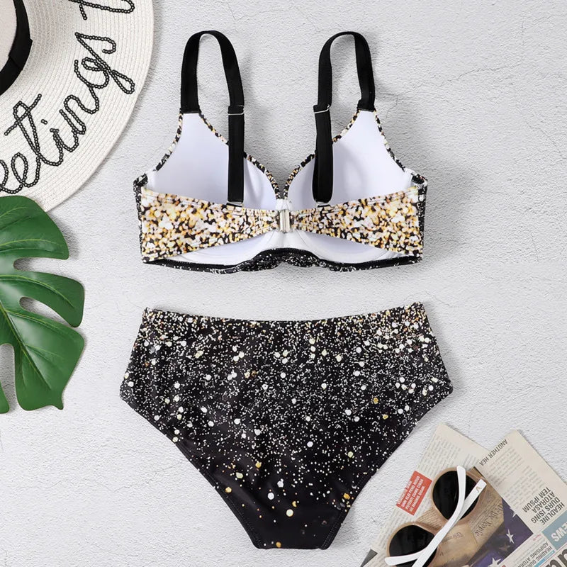 NEW Arrivals S-3XL PLUS SIZE Summer Sexy Swimsuits Push Up Bikini Curvy Women's Swimwear Female Beach Wear Brazilian Bikinis Bathing Suit Swimming Suits