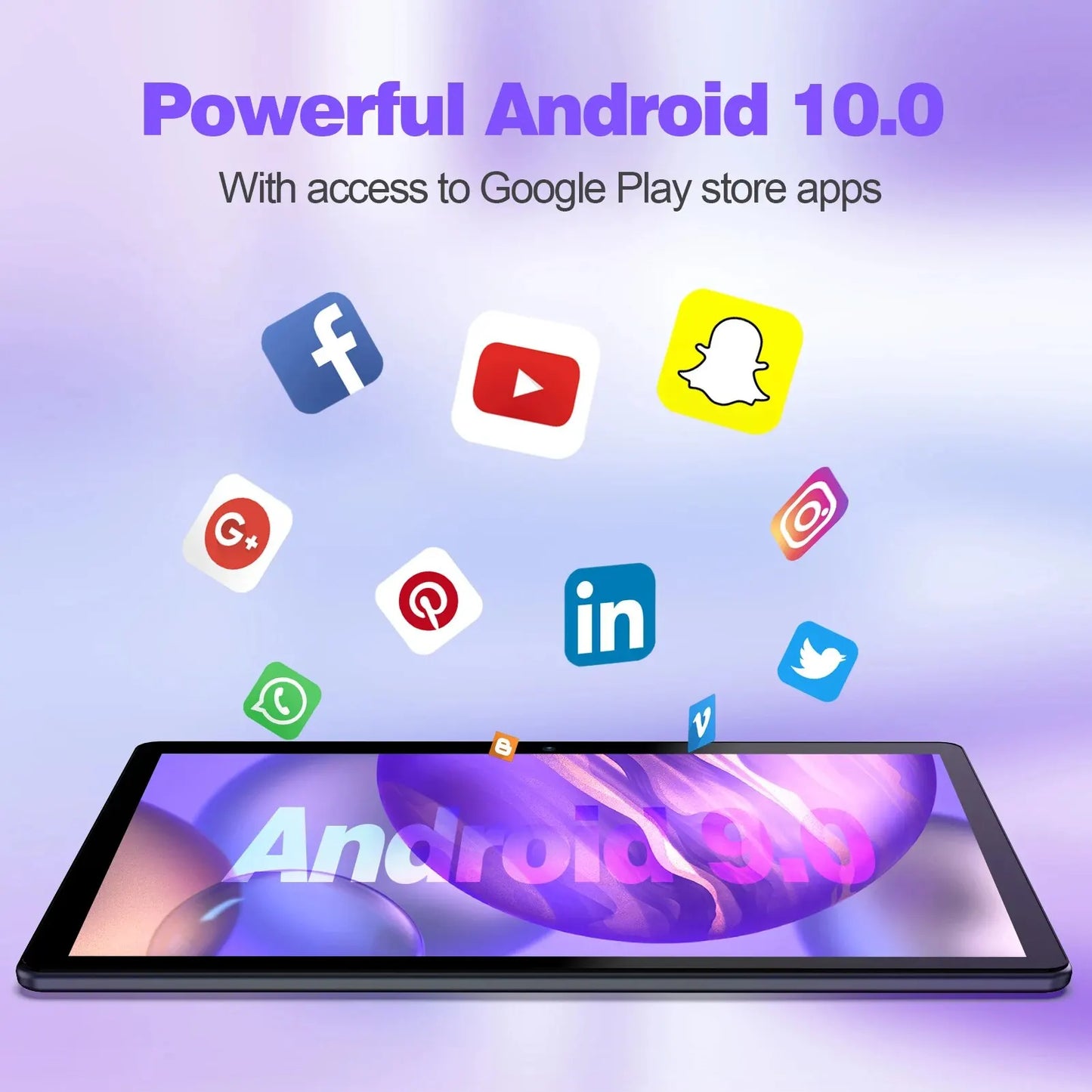 NEW 10 Inch Tablet PC with SIM Slot Android 13 64 GB Quad Core Touch Screen WiFi GPS Support 3G Phone Call Computer Accessories Electronic Supplies