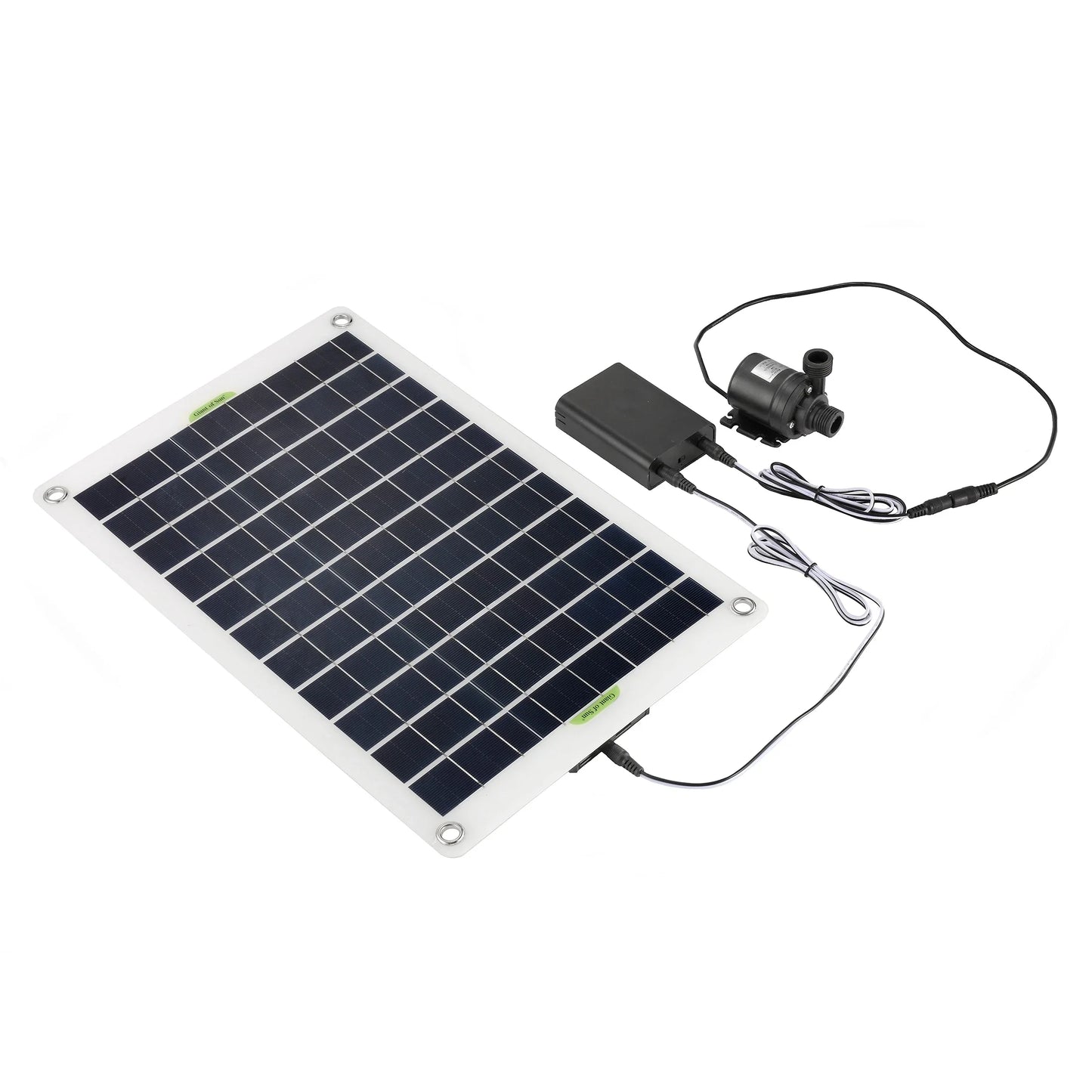 NEW Arrivals 800L/H Solar Water Pump 12V Brushless 50W Solar Panel Power Storage Energy-Saving Aquarium Tank Pump Working Constantly Home Outdoor Indoor Supplies