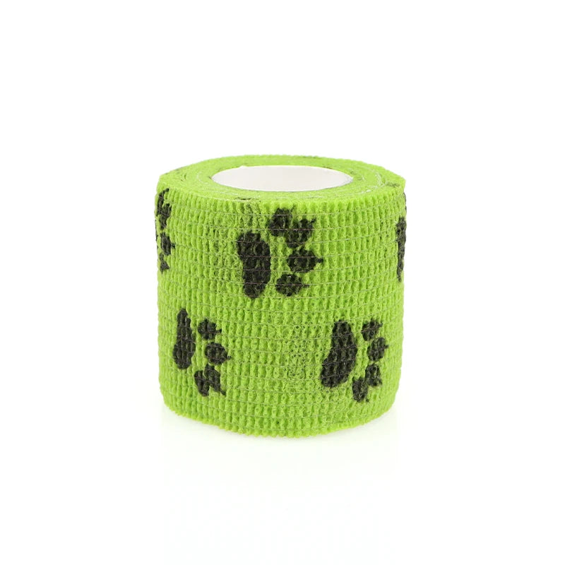 24 Rolls Dogs/Cats Elastic Bandage Self Adhesive Bandage Wrap Cohesive Tape Vet Wrap for Dog Cat Horse Pet Animals Ankle Sprains