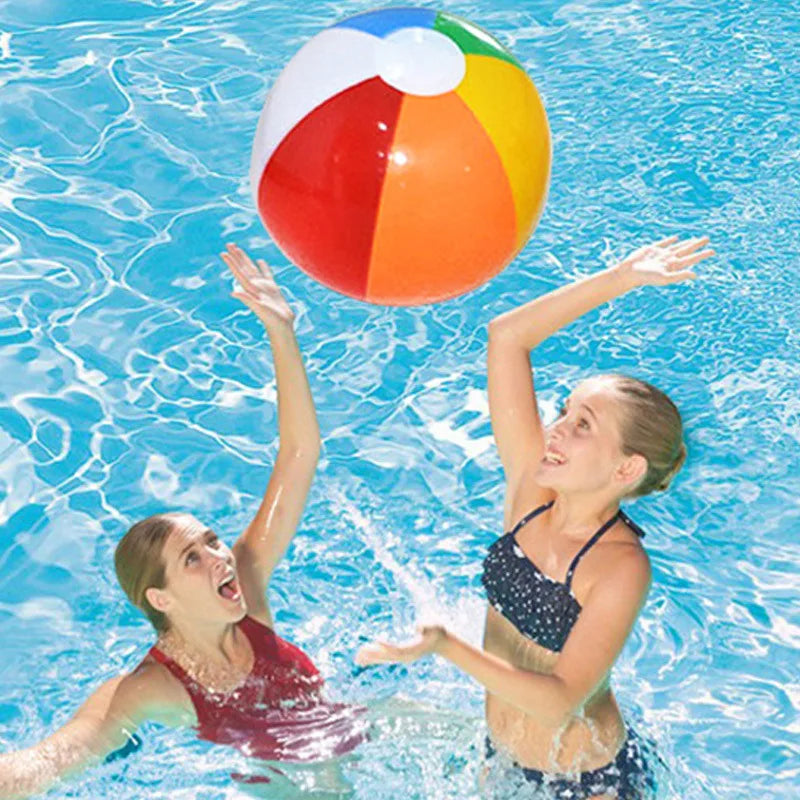 NEW Arrivals 40cm Inflatable Beach Volleyball Durable Not Easily Broken Bouncy Ball Pool Party Seaside Outdoor Activities Children Camp Swimming Pool Beach Water Balls