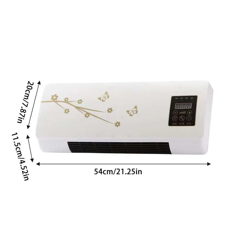 Small Air Conditioner 220V Bedroom Air Conditioning Unit With Timer And Cold/Heat Easy Control Wall Mounted Portable AC For Home