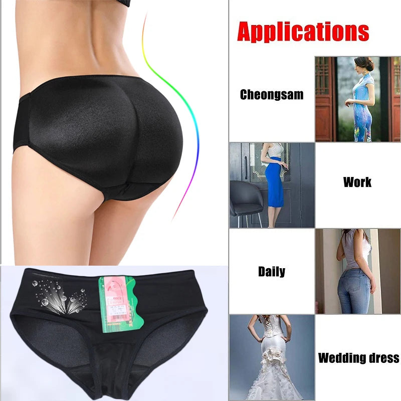 Big Ass Fake Padded Butt Lifter Waist Trainer Dress Underwear Sponge Shapewear Booties Hip Enhancer Control Panties Body Shapers