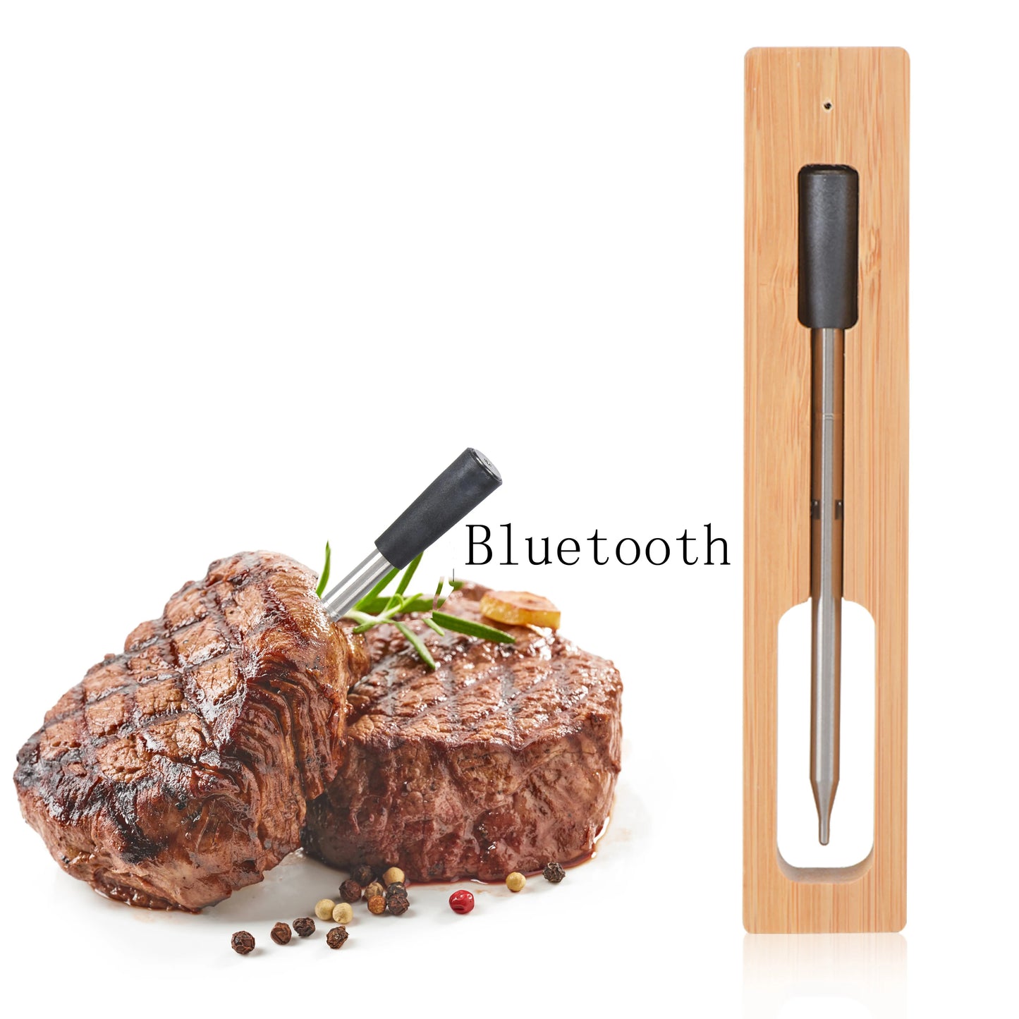 Newest Wireless Meat Food Thermometer Kitchen Cooking Tool Oven Grill BBQ Steak Bluetooth Temperature Meter Barbeque Accessories