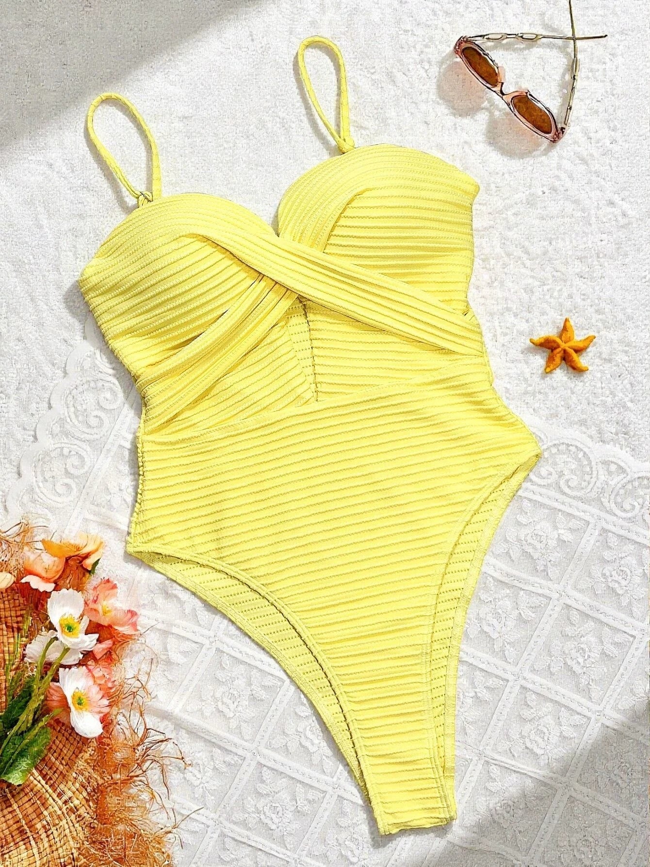 Black/Leopard/Yellow Color Sexy Swimwear Women 2026 Hollow Out Cross Slim Tummy Control One Piece Polyamide Fiber Monokini Swimsuit Beach Backless Bathing Suit Women Bathing Apparel Supplies