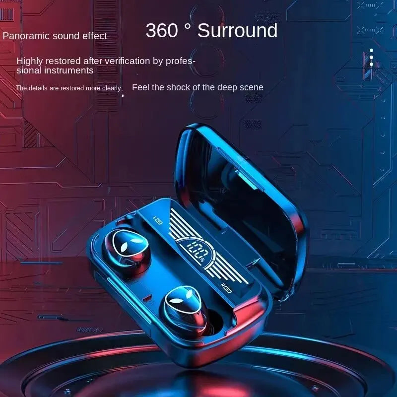 M20 Earbuds TWS Earphone Intelligente Touch Control Wireless Bluetooth-compatible Headphones Waterproof LED Display With Mic