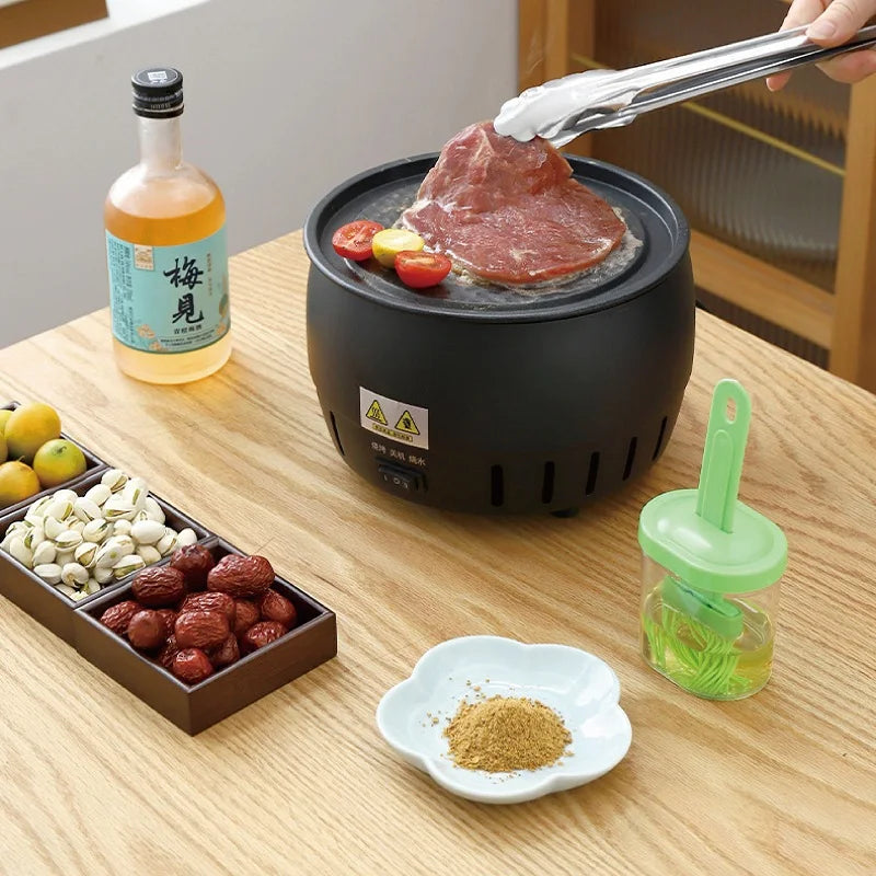 220V Electric Ceramic Stove Outdoor Mini Charcoal Barbeque Electric grill Multifunction Home Tea Brewer Boiling Water Heater