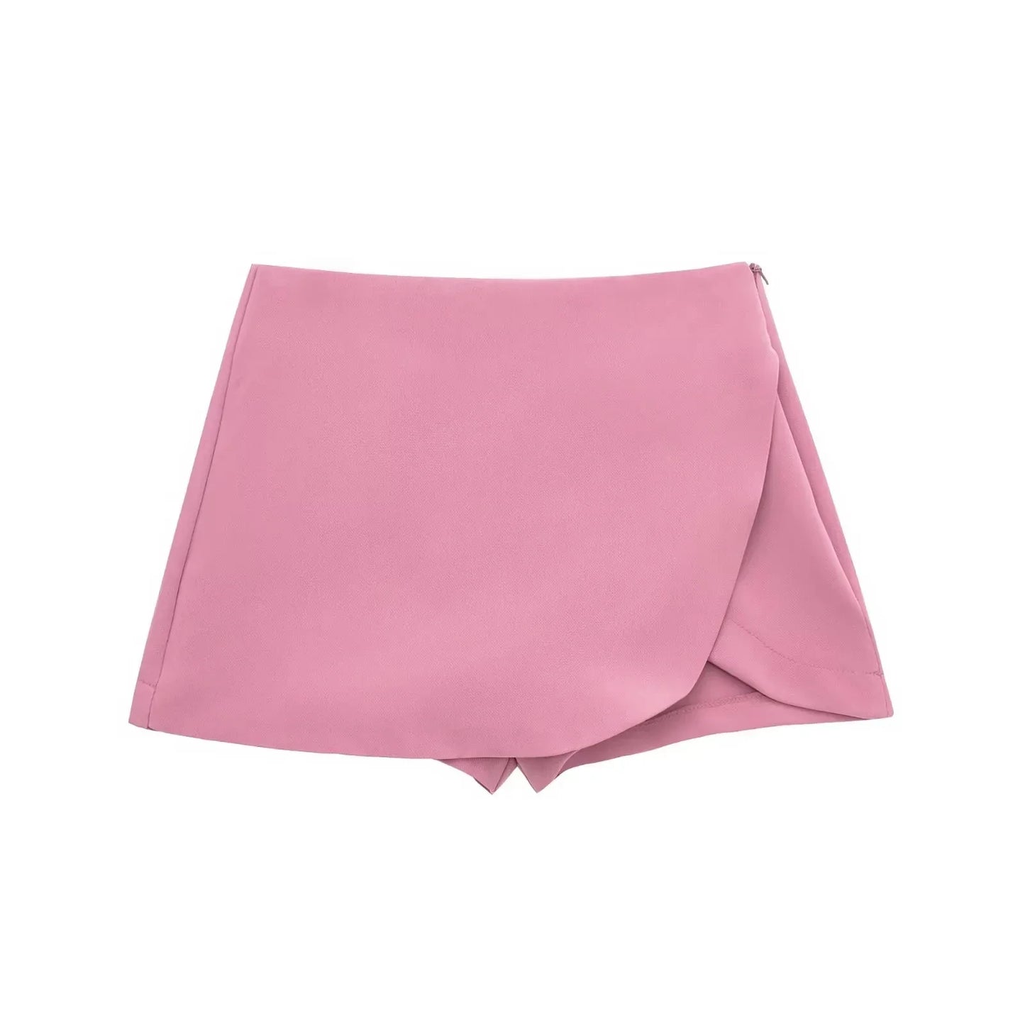 UK Size 7 Colors Women's Sexy Mini Skirt High Waist Brown Skirt Pants Stylish Summer Pink Black Mini Skirt Shorts Asymmetric Casual Off White Skirt
