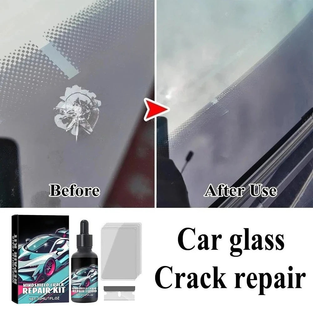 Buy 10 Get 12 Free Magic Windscreen Crack Repair Set - Auto Glass Scratch Eraser for Cars Trucks Motorcycles Vehicle Repair Tools Sets Accessories