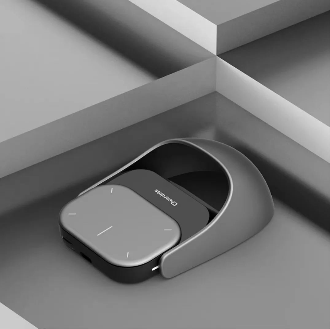 Ai Version Chat-GPT  2 Detachable Wireless Bluetooth Air Mouse Wireless Touchpad All-in-one Pocket AI Recording Chat-GPT Enabled Mouse Customized Gaming Mouse Electronic Supplies