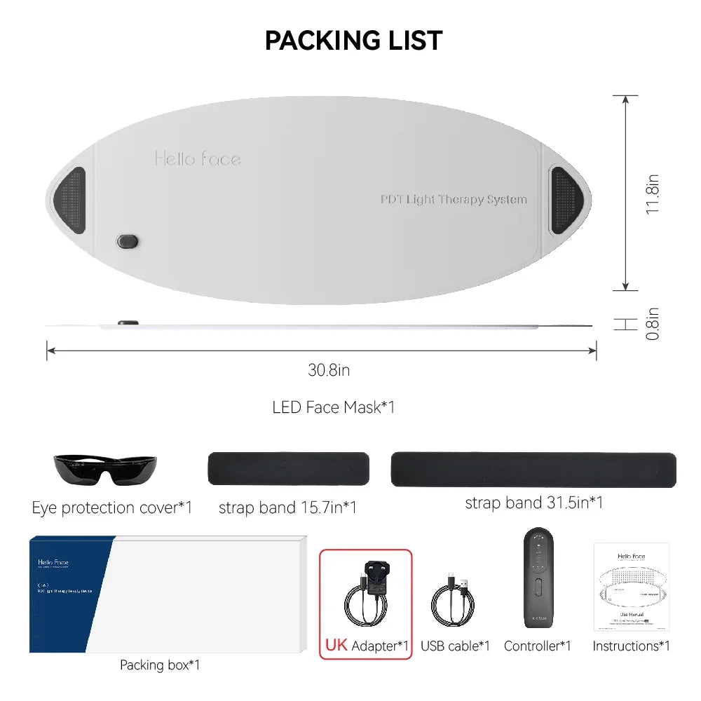 720 PCS Set Led Lights Therapy Hello Face L6 510K PDT LED Light Therapy Device 4 Color Infrared Red Light LED Face Lamp Full-body Cosmetologist Phototherapy Women Beauty Salon Supplies