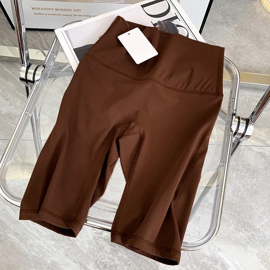 NEW Arrivals S-XL 12 Colors Women's Yoga Shorts Elastic Peach Butt Breathable Tights Leggings Sports Fitness Yoga Cycling Athletic Pilates Gym Shorts🚴‍♀️👏
