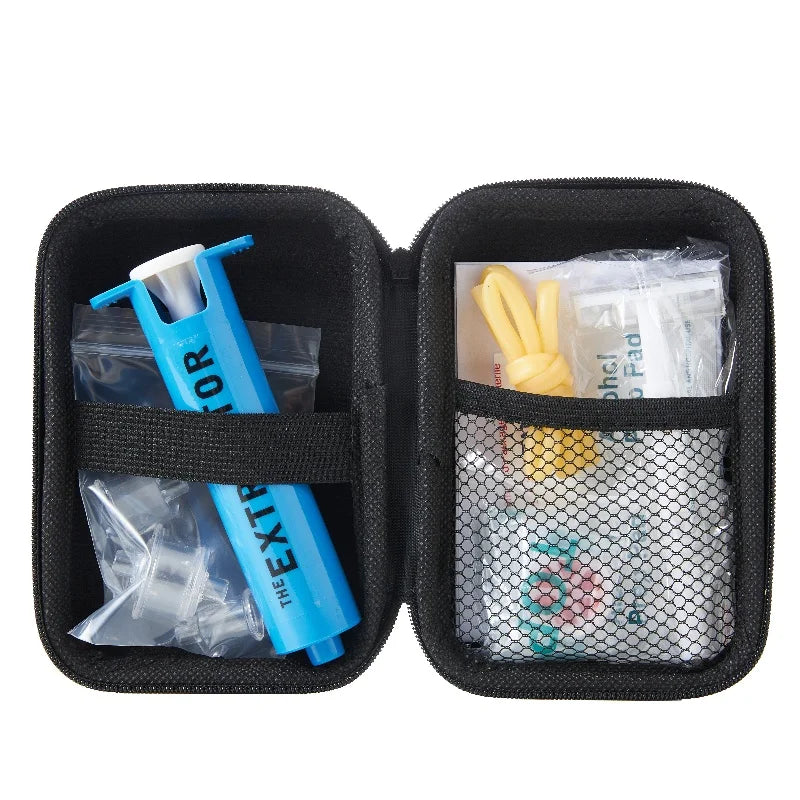 NEW Full Set Outdoor Snake Wasp Venom Insect  Bite Vacuum Venom Extractor Wild Venomous Bee Bites Vacuum Detox Pump Survival Rescue Camping First Aid Accessories