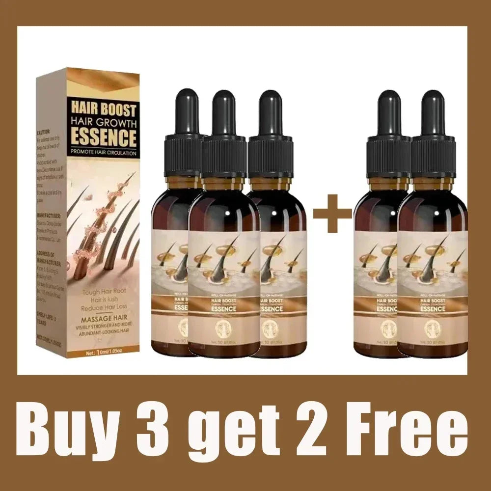 Buy 10 Get 12 Free Hair Growth Oil Products for Man Women Fast Regrowth Effective Baldness Repair Hereditary Anti Hair Loss Treatment Hair Care Sets