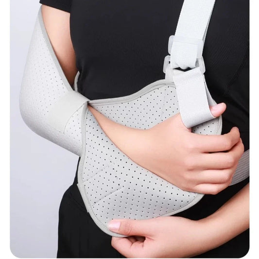 3 Size Forearm Sling Fracture Arm Fixation Brace Elbow Injury Postoperative with Elbow Joint Protector Wrist Elbow Forearm Support Health Care Accessories