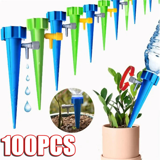 Self Watering Kits Waterers Drip Irrigation Indoor Plant Watering Device Gardening Flowers and Plants Automatic Waterer Gadgets