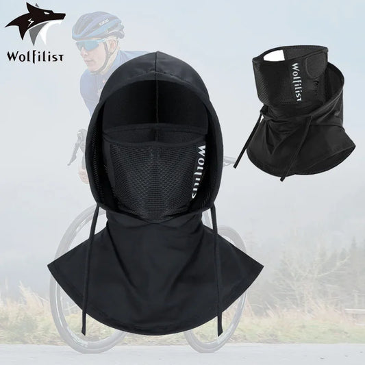 NEW Arrivals Dual-Use Full Face Sun Protection Mask Summer Ice Silk Comfortable Face Balaclava, for Hiking, Cycling, Hunting, Fishing Women Men Sports Apparel Accessories