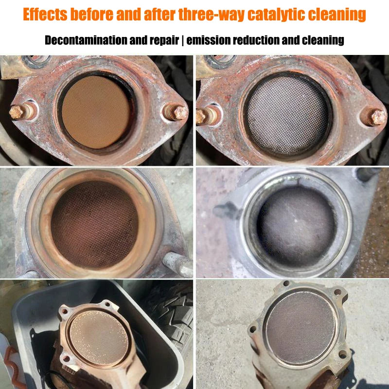 3/22 PCS Set Promotion Car Catalytic Converter Cleaners To Automobile Engine CSV Clean Accelerators Automobile Cleaner Catalysts Easy Cleaner Cars Vehicle Accessories