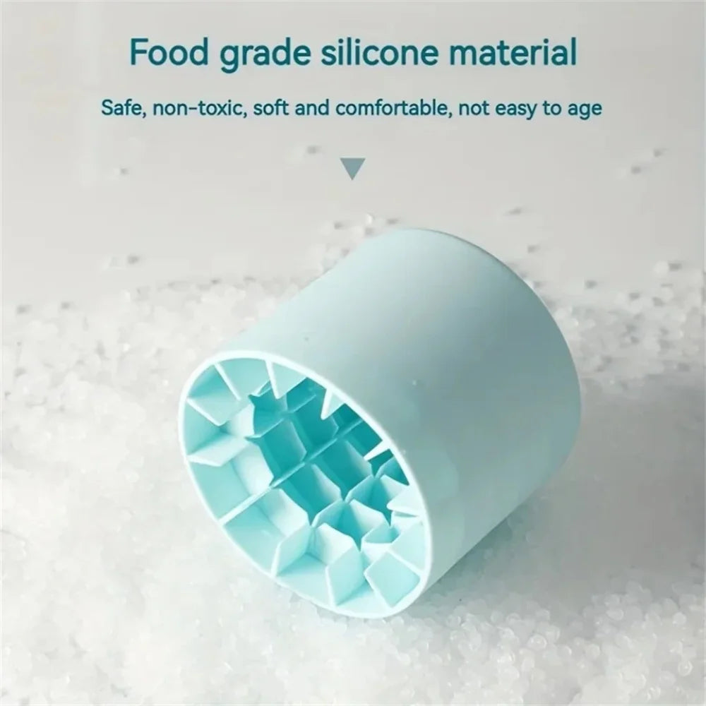 Silicone Ice Cube Mold Round Ice Bucket Summer Homemade DIY Refrigerator Freeze Ice Maker Creative Ice Cube Mold Barware Tools