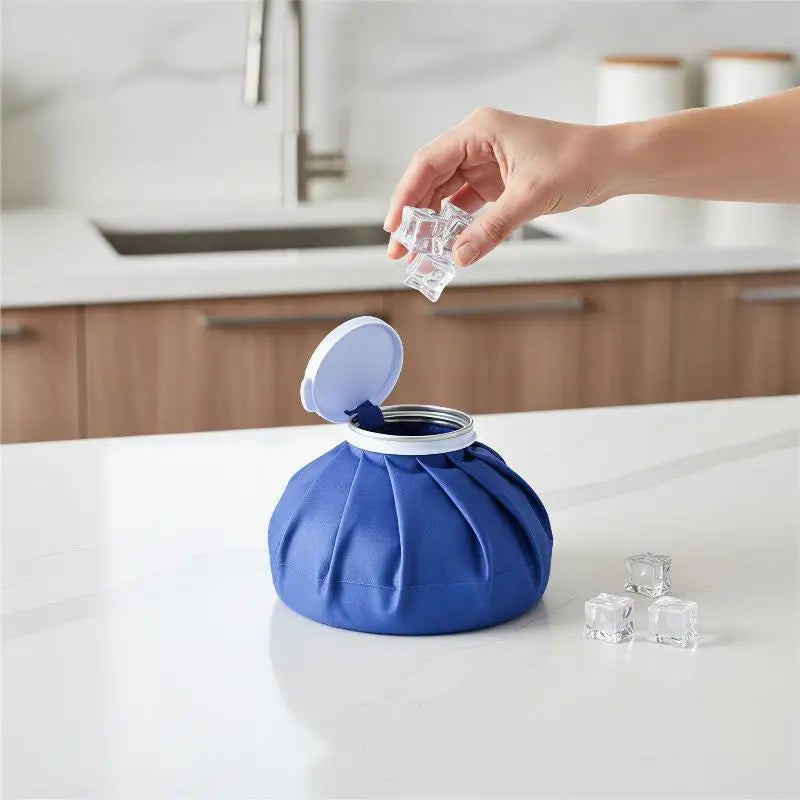 Reusable Ice Bags  Cold Pack Hot Water Bag For Sports Injuries Pain Relief Knee Back Neck Shoulder Therapy Treatment Ice Pack For Head Legs Health Care Accessories