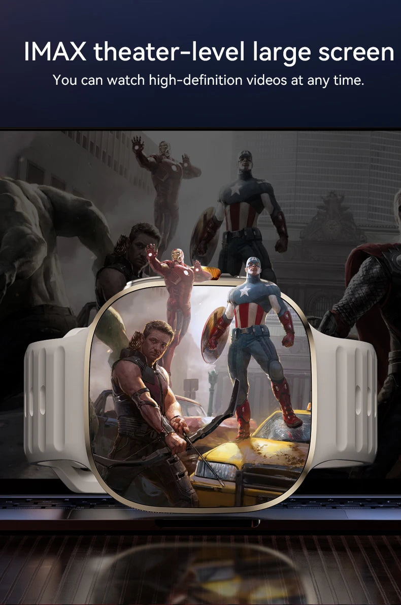 NEW Arrivals  M99 5G Smartwatch 2.4-inch AMOLED Android OS Rotary Camera SIM Card Slot Wi-Fi 24/7 Health Monitoring for Men and Women