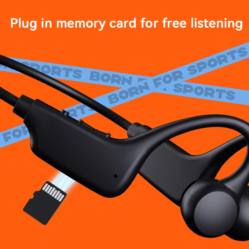 NEW Arrivals 3 Colors Xiaomi Bone Conduction Headphones IPX8 Waterproof MP3 32GB Bluetooth5.4 Wireless Headphones With Mic 2 Drivers Swimming Women Men Sports Fitness Supplies