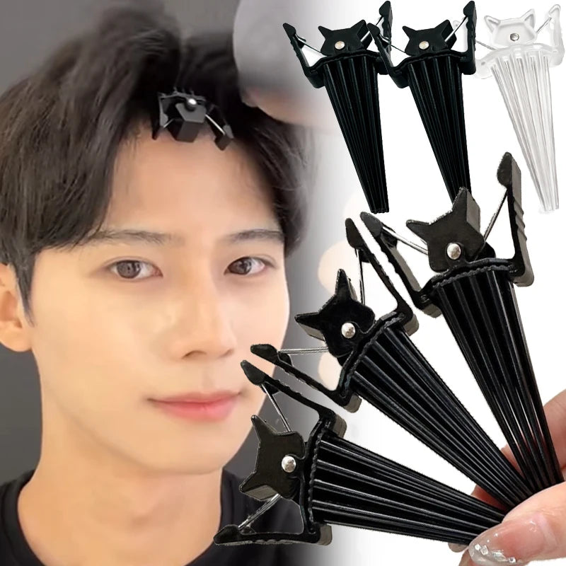 5-10 PCS Set Hair Root Volumizing Hair Clip Natural Fluffy Hairpin Instant Skull Top Hairs Styling Tool Unisex Korean Simple Hair Accessories