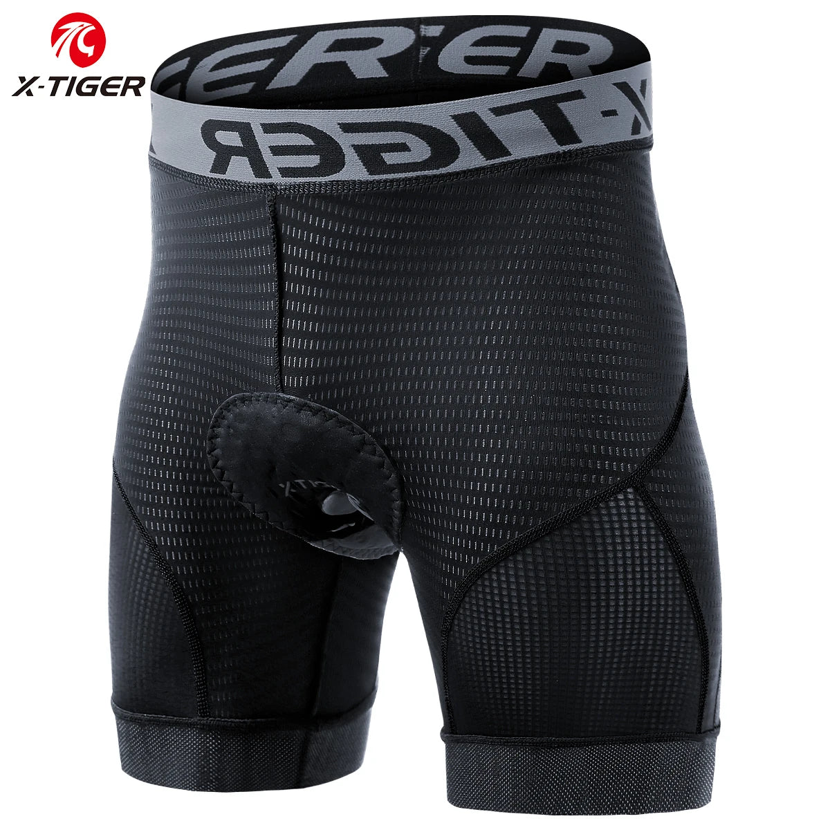 S-3XL Plus Size Cycling Underwear Gel Pad Breathable Non-Slip Men Cycling Shorts Shockproof Bicycle Under Pant MTB Road Bike Riding Shorts Male Sports Apparel Accessories