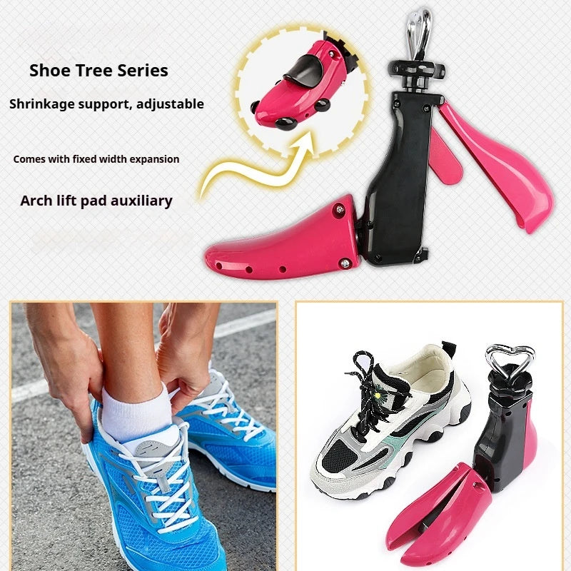2 PCS Set 35-47 EU Size High top Shoe Expander Trees Boots Sports Sneakers Shoes Stretchers Men Woman Shoes Tree Adjustable Length Width Shoes Stretches