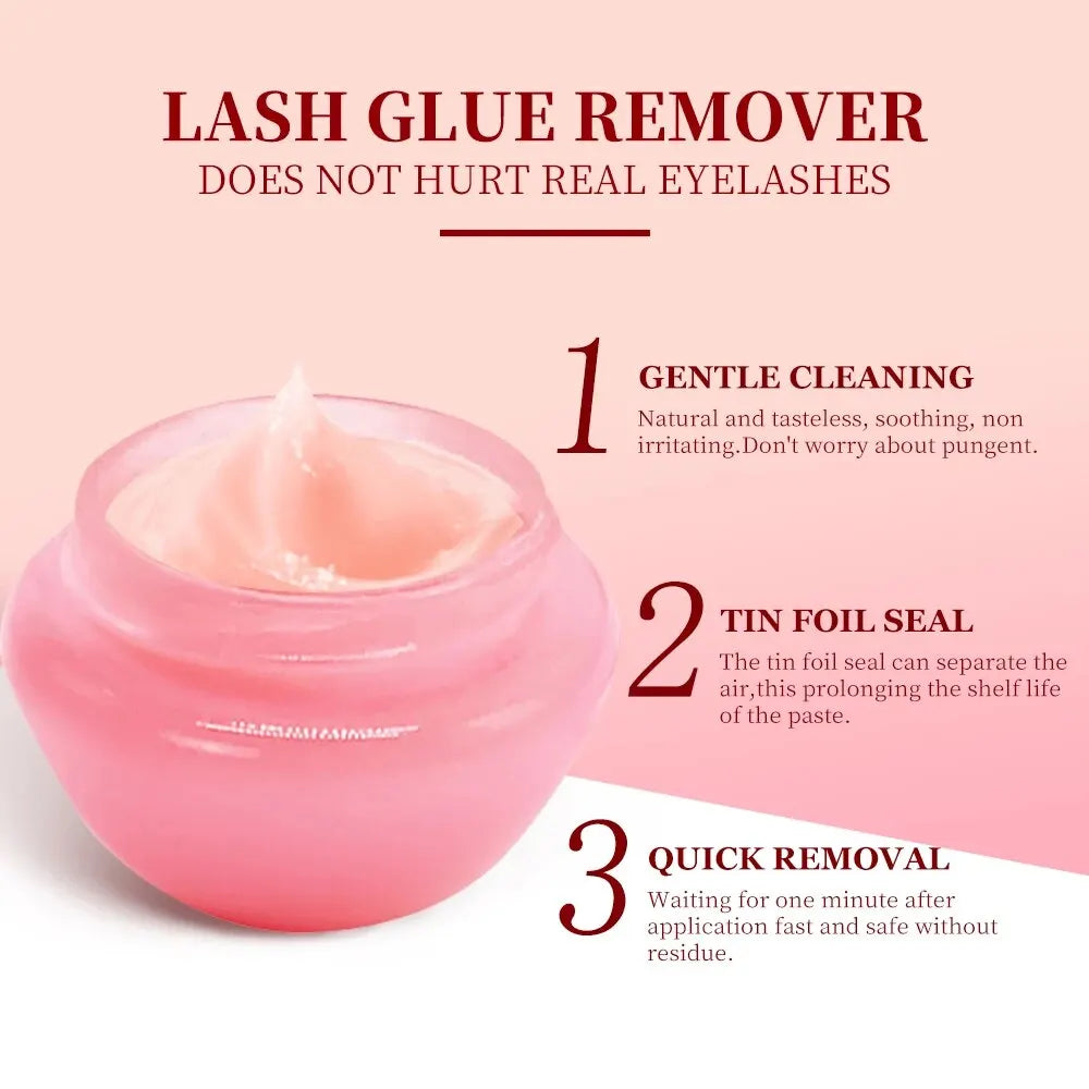 Japanese Eyelash Glue Remover Quick Unloading Adhesive Professional Cream Remover for Eyelashes De Pestaña Makeup Tools