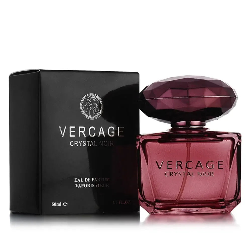 50ML Versace Osmanthus Peony and Pomegranate Fragrance Perfume for Women Crystal Diamond Series Light and Elegant Scent Parfum