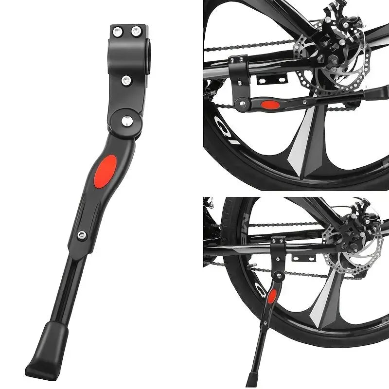 Adjustable Bicycle Kickstand Parking Rack Bicycle Side Support Kickstand for 22 24 26 Inch Mountain Bike