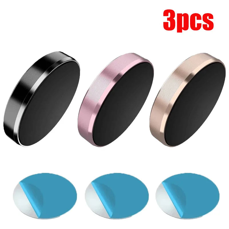 3 PCS Set Magnetic Car Phone Holder Stand In Car for iPhone 14 13 12 XR Pro Huawei Magnet Mount Cell Mobile Wall Nightstand Mobile Cell Phones Accessories