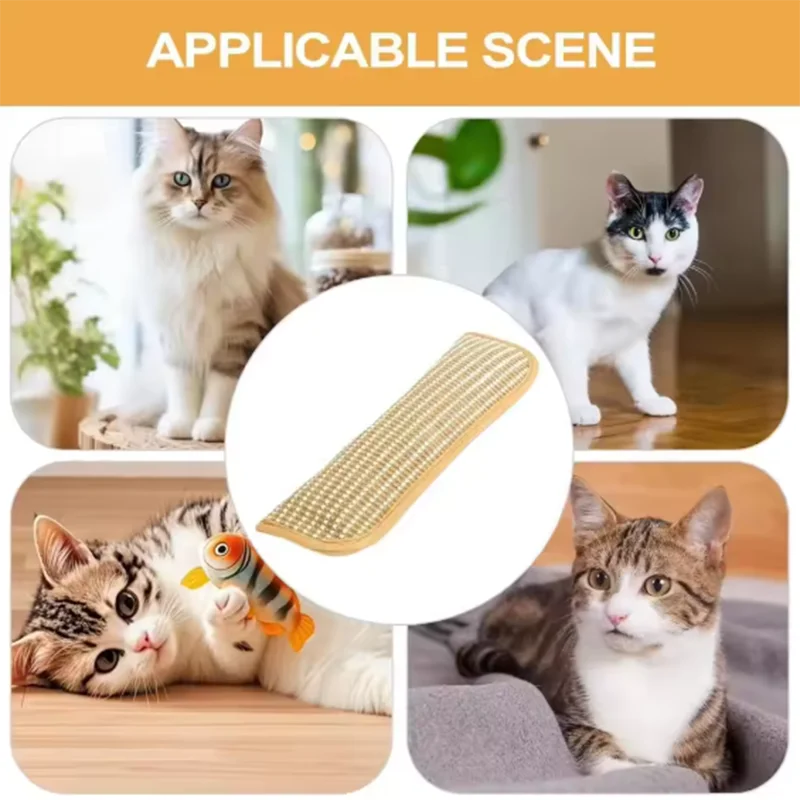 Cat Scratcher Interactive Toys for Cat Catnip Pillow Kitten Claw Grinder Scratching Post for Cats Chew Bite Toys Catnip Toy Pets Supplies