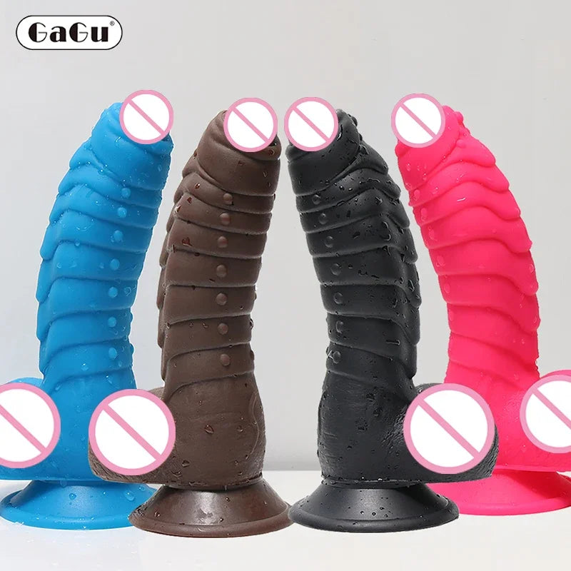 Thrust Dildo Color Dinosaur Scales Penis With Suction Cup Large Female Adult Sex Toys Real Huge Cock Strapon Big Dick Sexy Shop