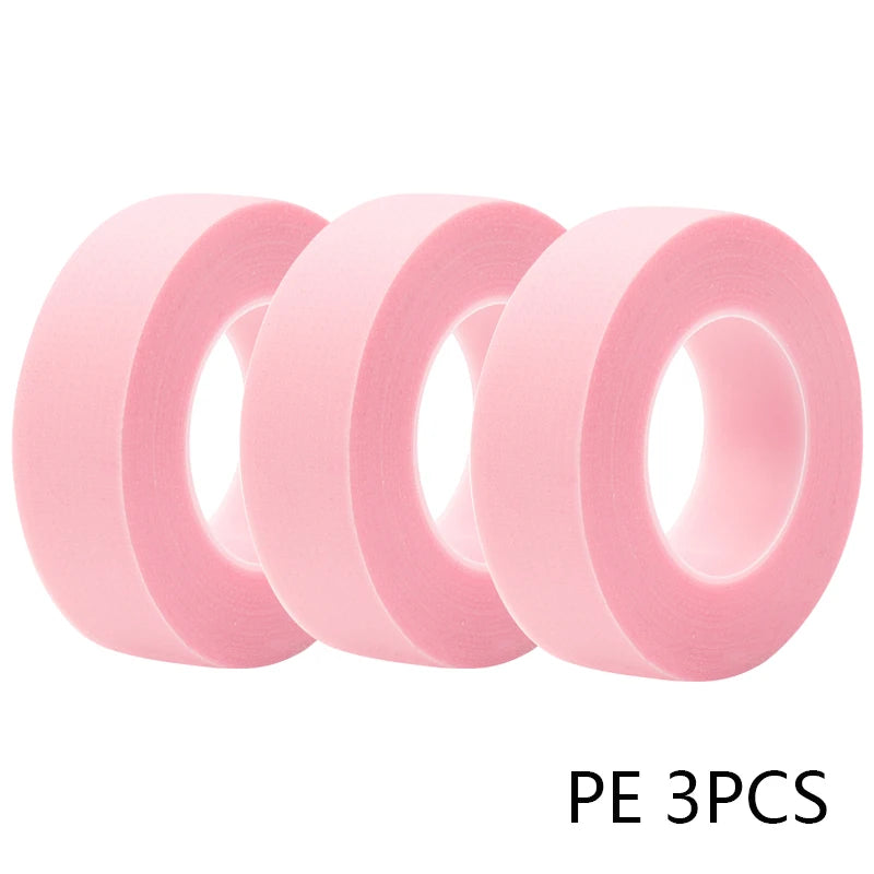 5 Rolls Eyelashes Extension Tape PE Adhesive Tools Under Eye Pads For Micropore Lashes Grafting Supplies Lash Lifting Tapes Women Cosmetic Accessories