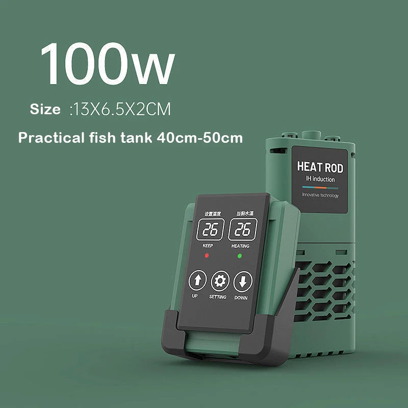 1200W Fish Tank Heater Aquarium Temperature Controller LED Digital Display Heating Rod Constant Temperature Accessories