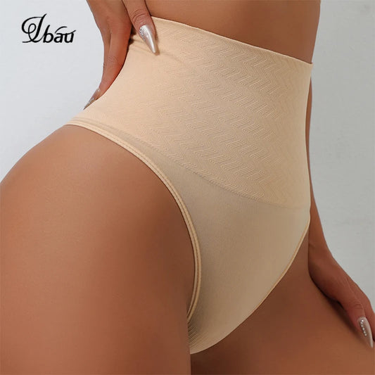 NEW Arrivals 2PCS Set  High Waist Thongs Seamless Women Panties G-String Lingerie Tummy Control Shaping Girdle Shaper Underwear