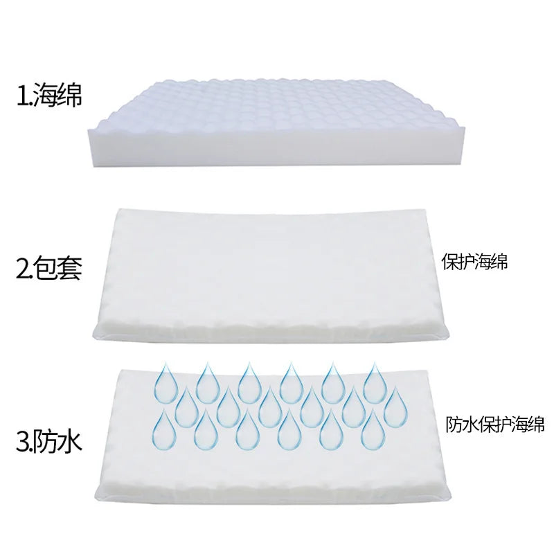 Orthopedic Dog Mattress with Zipper, Removable Pet Mattress, Puppy Sleeping Pad, Washable Pet Pad for Small and Medium Pets