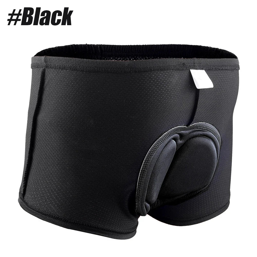 S-3XL Plus Size Cycling Underwear for Men, 4D Gel Padded Bike Bicycle Shorts Cycle Biking Riding Undershorts MTB Mountain Brief Sports Apparel Accessories